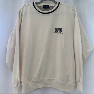 Valentino Louis Cream Sweater